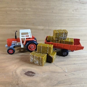 MATCHBOX SuperKings K-35 Massey Ferguson K-35 Tractor & Trailer from 1978 - Picture 1 of 13