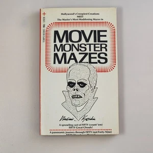 MOVIE MONSTER MAZES By Vladimir Koziakin Paperback Book - Imagen 1 de 6