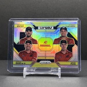 2024 Panini Prizm LIV Golf Silver Quad Team Ancer Garcia Chacarra Puig Prizm - Picture 1 of 2