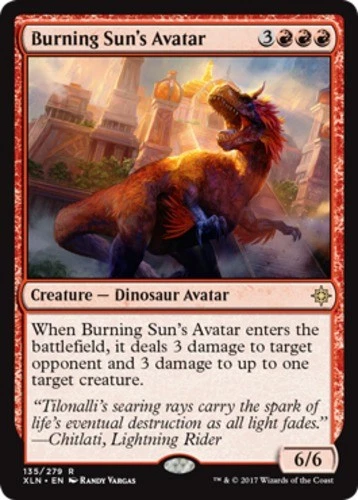 Burning Sun's Avatar - Ixalan #135/279 MTG Magic The Gathering - Image 1 of 1