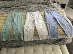Lot Of 3 izod Boys Size 5 Summer Pants - Picture 1 of 5