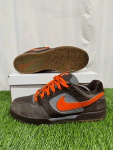 Size 12 - Nike SB Paul Rodriguez 2 Dark Mocha Safety Orange clean - Picture 1 of 10