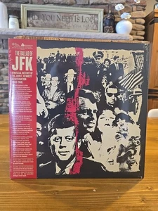 Ballad Of JFK A Musical History Of The John F Kennedy Assassination VINLY LP NEW - Picture 1 of 11