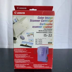 Original Canon Color Image Scanner Cartridge IS-22 - Neu in OVP - Bild 1 von 10