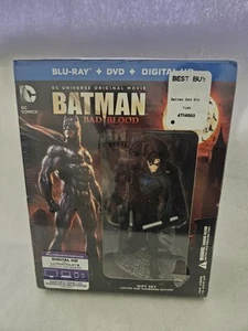 New DC Batman Bad Blood (Blu-ray + DVD) Limited Edition Box Gift Set With Figure - Picture 1 of 3