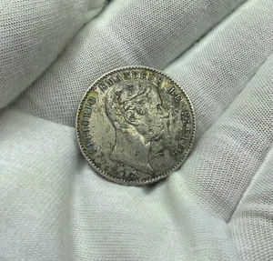 Italy, Vittorio Emanuele II, 2 Lire, 1860, Florence, Silver, Xf Km12 Q132 - Picture 1 of 2