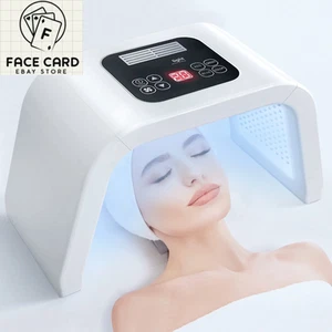 Red Light Therapy for Face, 7 in 1 Colors LED Face Mask Skin Care Tool - Picture 1 of 12