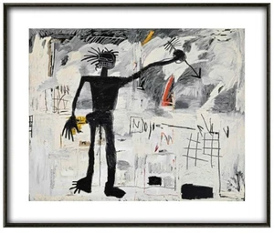 Jean Michel Basquiat, 'Figura con freccia', stampa d'arte, 40 x 33,5 pollici - Foto 1 di 4