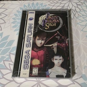 SEGA Panzer Dragoon Saga Sega Saturn RPG, Manual, Multi-Disc, Teen, NTSC-U/C