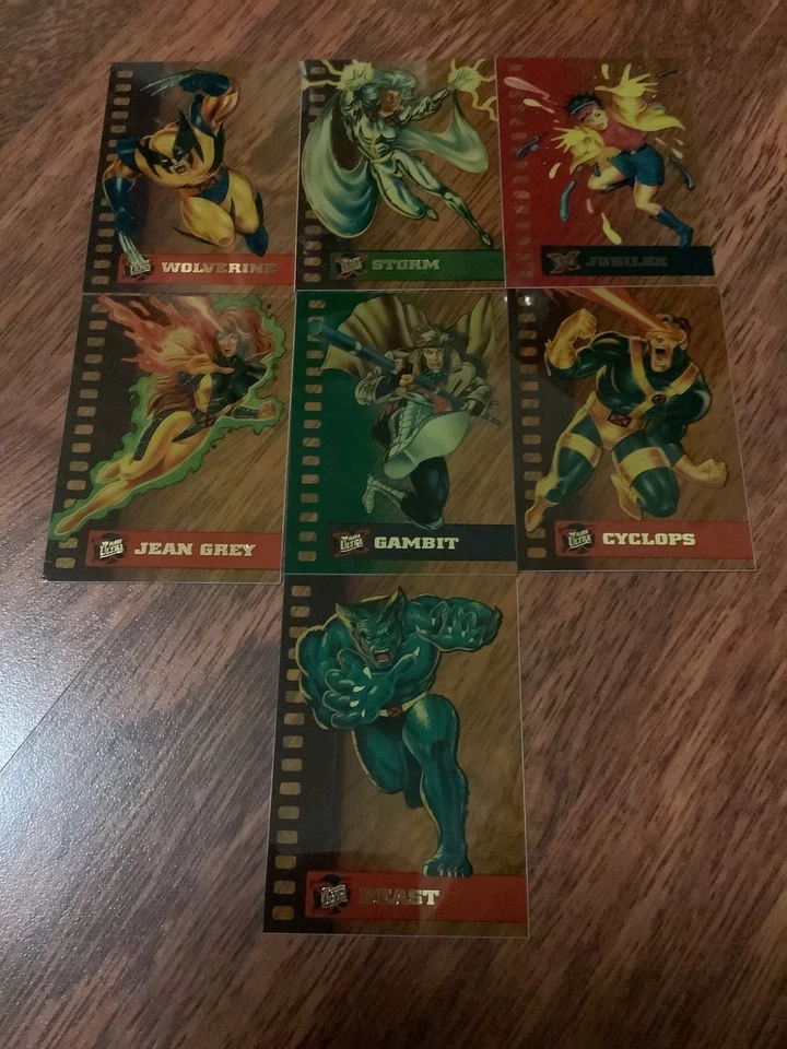 1995 FLEER ULTRA X-MEN SUSPENDED ANIMATION CEL CARD SET 7/10 MARVEL FLEER - Image 1 of 1