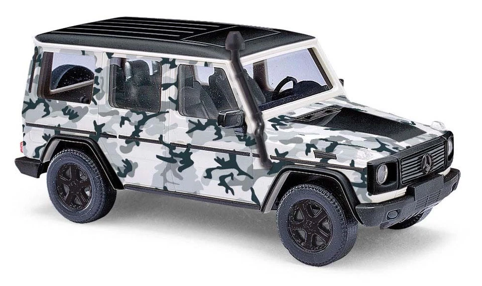 Busch 51423 HO 1990 Mercedes-Benz G-Klasse Crazy in Gray Assembled SUV - Image 1 of 1