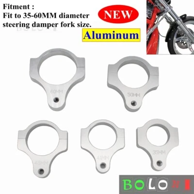 Nuevo Soporte Amortiguador de Dirección Universal para Motocicleta para Tubo Abrazadera de Horquilla 35mm-60mm  Foto 1 de 4