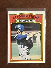 1972 Topps Baseball #46 Glenn Beckert IA Chicago Cubs