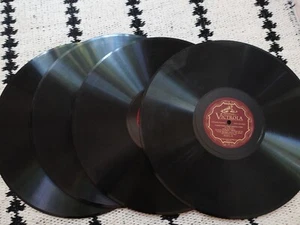 ISOLDE MENGES & DE GREEF Violin/Piano Beethoven Kreutzer Sonata Victor 4X78 set - Picture 1 of 5