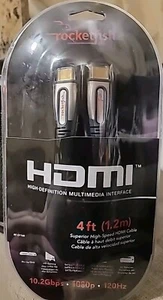 rocketfish HDMI 4 ft Superior High-Speed cable - Picture 1 of 3
