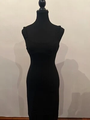 Vestido Dolce & Gabbana Negro Cuello Redondo Talla 0 Foto 1 de 3