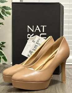 Naturalizer Women's US 7M Camilla Taupe Leather Pump # I4877L2250 - Picture 1 of 14