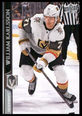 2020 Upper Deck #179 William Karlsson Vegas Golden Knights Hockey Card - Image 1 of 2