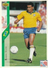 A8 - MAURO SILVA - Brazil - Card World Cup USA 94 No. 55 Upper Deck