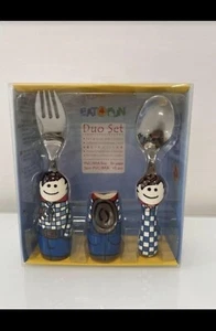 Eat4Fun Cowboy Spoon And Fork Set - Picture 1 of 3