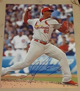 Alex Reyes St Louis Cardinals SIGNED AUTOGRAPHED ROOKIE 8x10 Photo COA Baseball - Picture 1 of 1