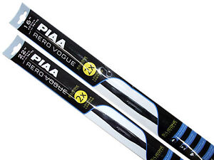 Piaa Aero Vogue Windshield Wiper w/ Silicone Blades (16"/22" Set) Made in Japan