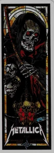 METALLICA STICKER 1B GRIM REAPER Sm Thrash SPEED HARD rock HEAVY METAL #1 - Picture 1 of 23