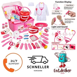 Arztkoffer Kinder ab 3 Jahre 3in1 Doktor Zahnarzt Spielset mit Sound - Bild 1 von 1