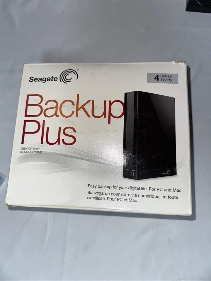 Seagate Backup Plus Desktop Drive 2TB/ USB 3.0, Brand. Open Box - Image 1 of 4