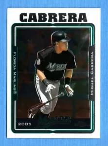 2005 Topps Chrome #92 Miguel Cabrera Florida Marlins - Bild 1 von 1