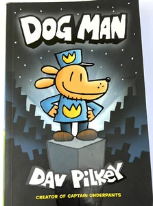 Dog Man Dav Pilkey (English) Paperback Book Creator Of Captain Underpants - Picture 1 of 9