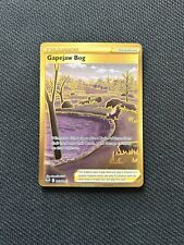 Gapejaw Bog Gold Secret Rare 213/195 - Silver Tempest Pokemon Card NM
