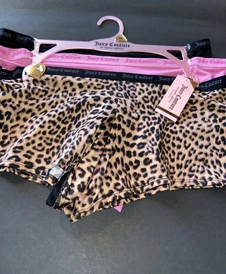 ¡NUEVO! ¡Paquete de 3 Juicy Couture! Bragas cortas sexy y elásticas para mujer/1X/precio de venta sugerido por el fabricante $28 Foto 1 de 4