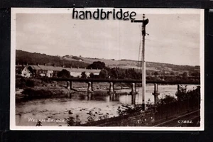 Wylam, Bridge - near Prudhoe - real photographic postcard - Picture 1 of 1