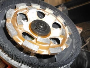 Betonschleifer HBS 120 neuwertig komplett elektrisch - Bild 1 von 4
