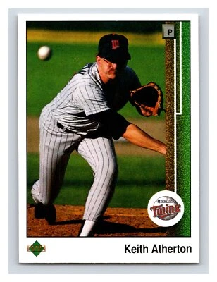 1989 Upper Deck #599 Keith Atherton - Image 1 of 2