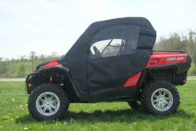 Can Am Commander Soft Doors with Zip Open Windows - Image 1 of 4