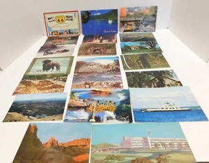 Lot of 20 Vintage US Travel Souvenir Postcards 1960's + More - Picture 1 of 2