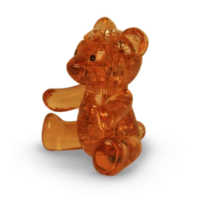 31672 BROWN BEAR 3D CRYSTAL JIGSAW PUZZLE 41 PIECES FUN ACTIVITY DIY GIFT IDEA - Picture 1 of 1