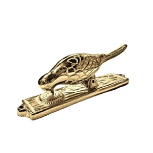 Specht Türklopfer Antik Stil Geschenk für Tür und Wohndeko / Gold - Bild 1 von 7