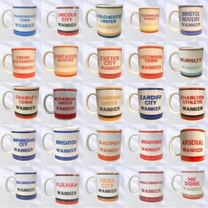 Football Supporters Mug Cup Funny Joke Present Gift Soccer Fan FC Tea Coffee - Picture 1 of 104