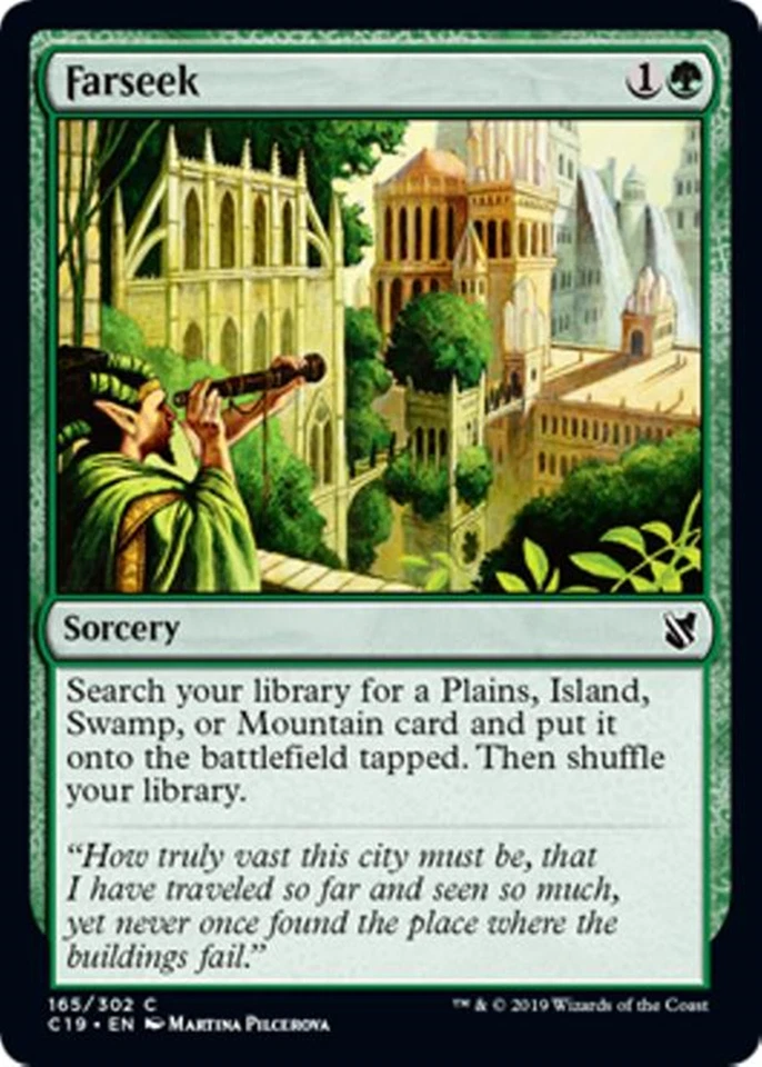 MTG - FARSEEK - Commander 2019 (C) - Image 1 of 1