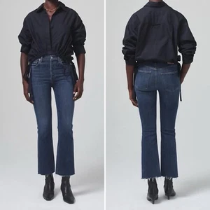 NWT Citizens of Humanity Isola Mid Rise Cropped Boot Jeans in Undercurrent SZ 29 - Picture 1 of 10