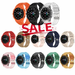 HOT TPU Silicone Watch Strap Band + Case For Samsung Galaxy Watch 5/4 40/44/46mm - Picture 1 of 37