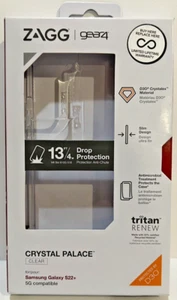 Funda Zagg Gear4 Crystal Palace para Samsung Galaxy S22+ con protección contra impactos D30 - Imagen 1 de 6