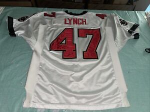 Adult 50 Xl John Lynch Tampa Bay Buccaneers authentic Pro Line Adidas jersey 90s