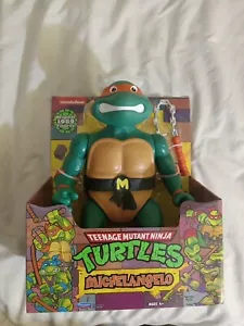 Figura Grande Teenage Mutant Ninja Turtles Original Clásica Miguel Ángel 12" - Imagen 1 de 4