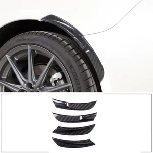 Carbon Fiber Car Wheel Eyebrow Arch Protector Trim Lips For 86/Subar-u BRZ 2022 - Picture 1 of 12