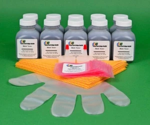 Kit Ricarica Toner (10) con Chip per Ricoh Aficio FX200 FX200L 412660 (Tipo 2185) - Foto 1 di 1