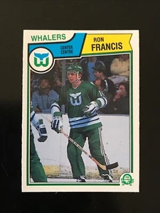 1983-84 O-Pee-Chee Ron Francis #138 Hartford Whalers HOF NMMT - Picture 1 of 2